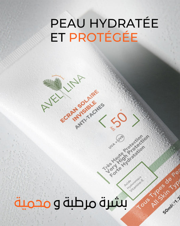ECRAN SOLAIRE INVISIBLE ANTI-TACHES